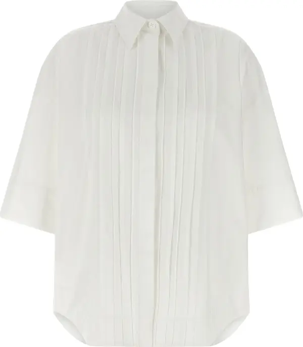 White Cotton Blouse