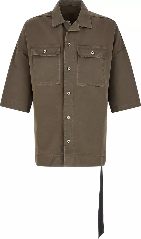 Gray Cotton Blouse