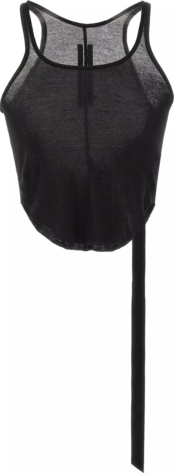 Black Cotton Tank Tops