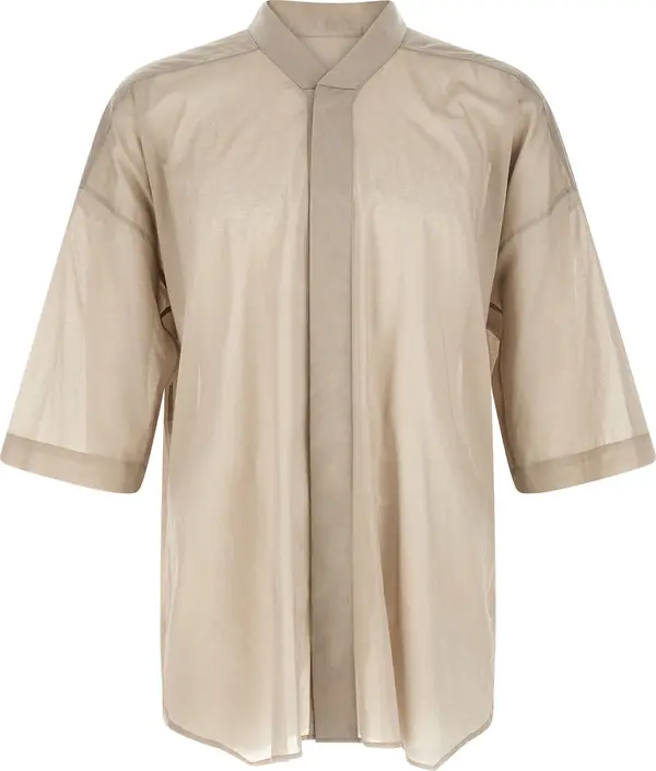 Gray Cotton Blouse