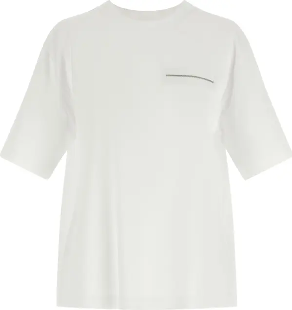 White Cotton T-Shirt