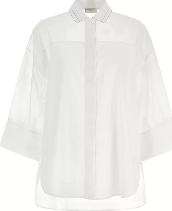 White Cotton Blouse