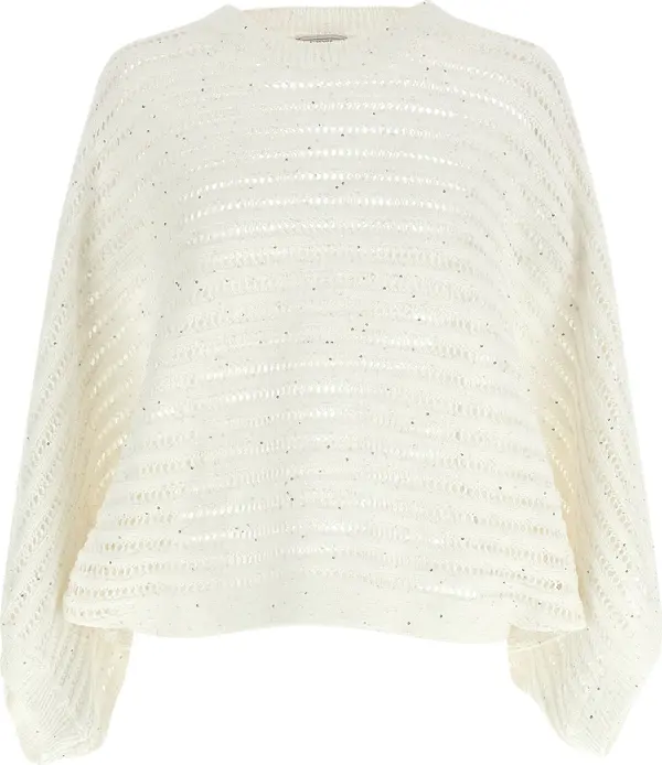 White Cotton Cardigan