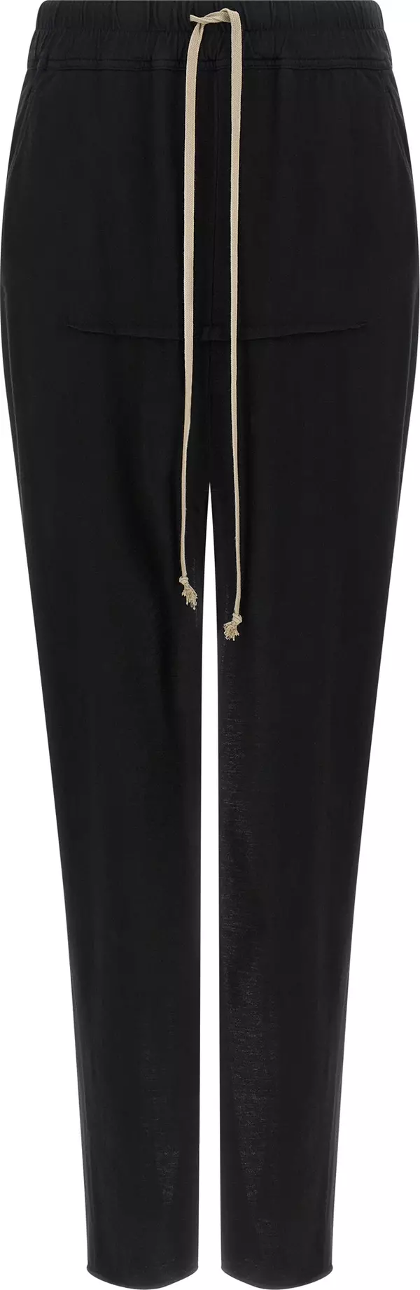 Black Cotton Mini Skirt