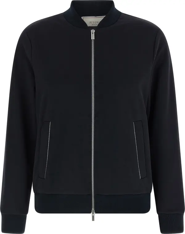 Blue Cotton Bomber