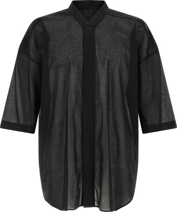 Black Cotton Blouse