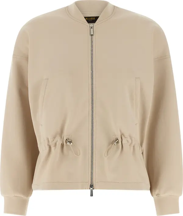 Beige Cotton Sweatshirt