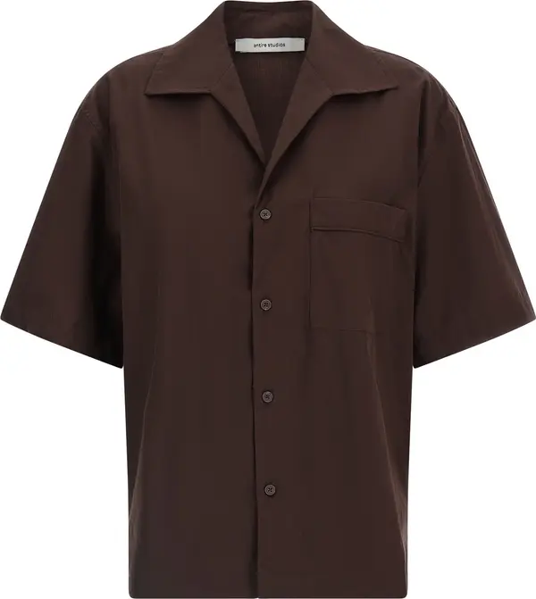 Brown Cotton Blouse
