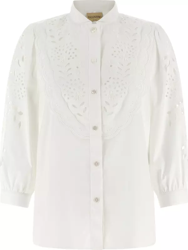 White Cotton Blouse