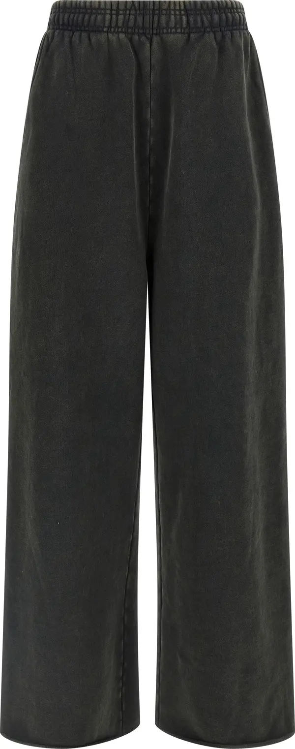 Black Cotton Joggers (Workout Pants)