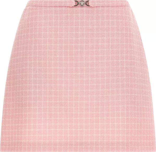 Multicolor Virgin Wool Long Skirt