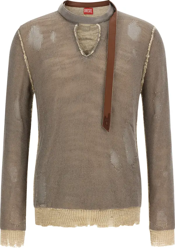Gray Cotton Cardigan