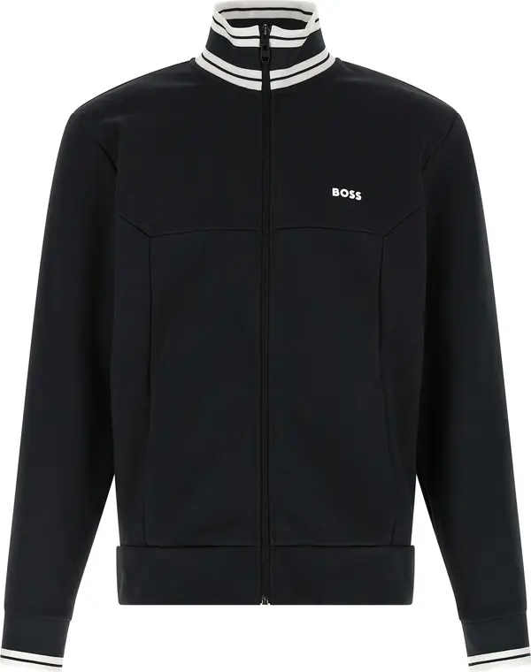 Blue Cotton Sweatshirt