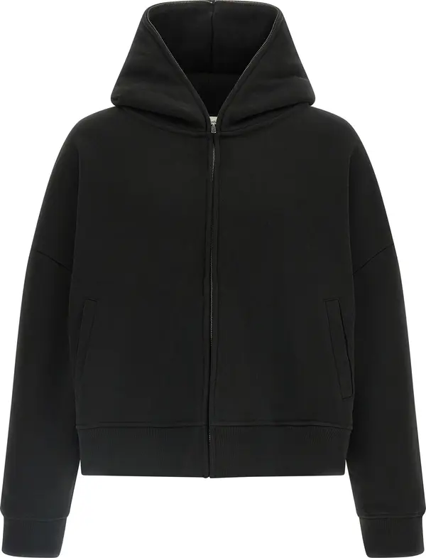 Black Cotton Sweatshirt