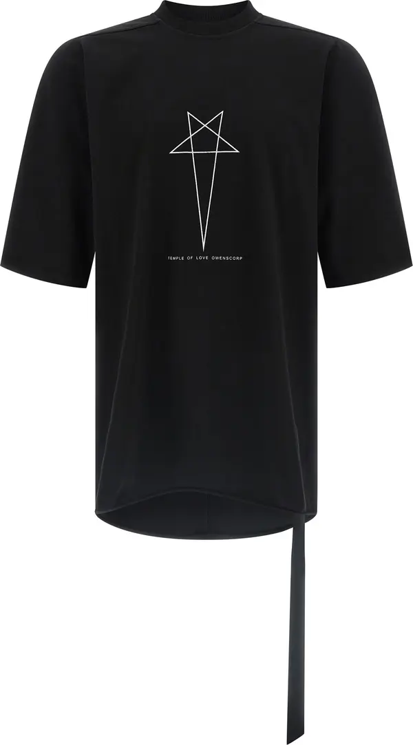 Black Cotton T-Shirt