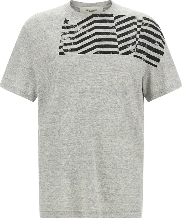 Gray Cotton T-Shirt