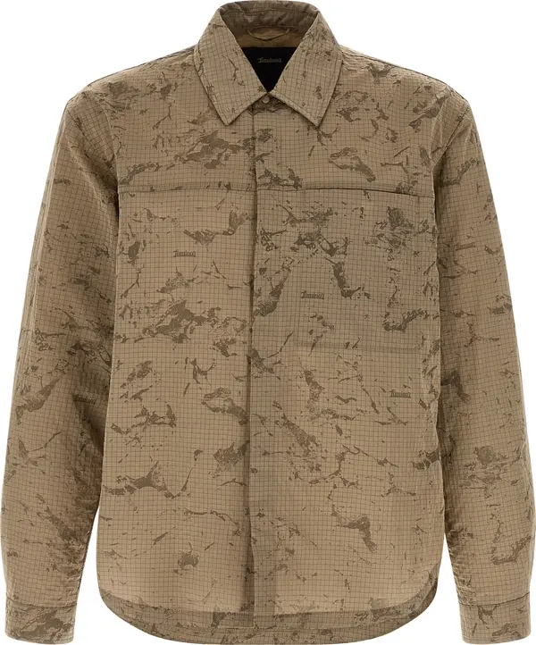Beige Polyamide Blouse