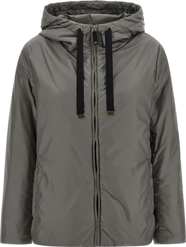 Gray Polyester Jacket