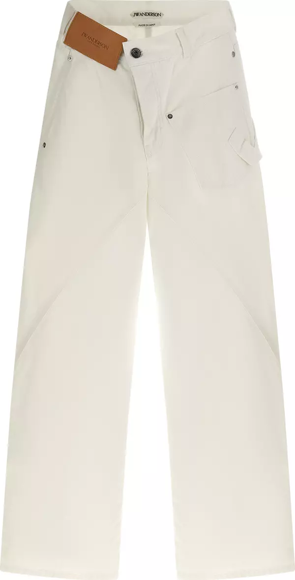 White Cotton Jeans Denim