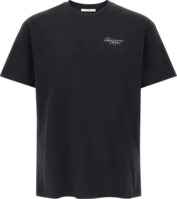 Black Cotton T-Shirt