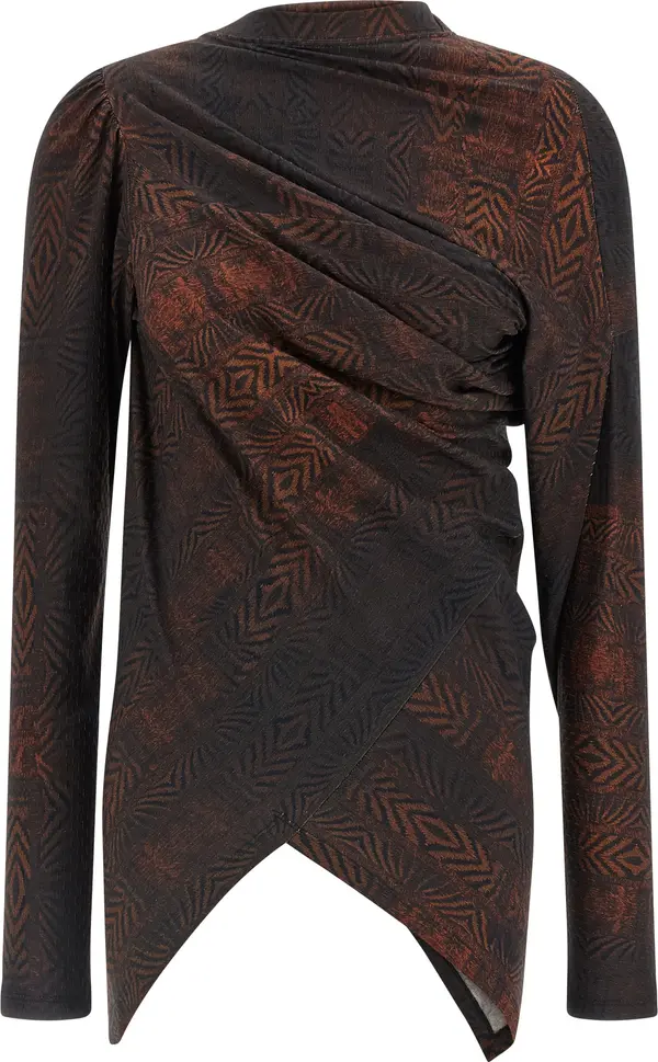 Brown Cotton Shirt