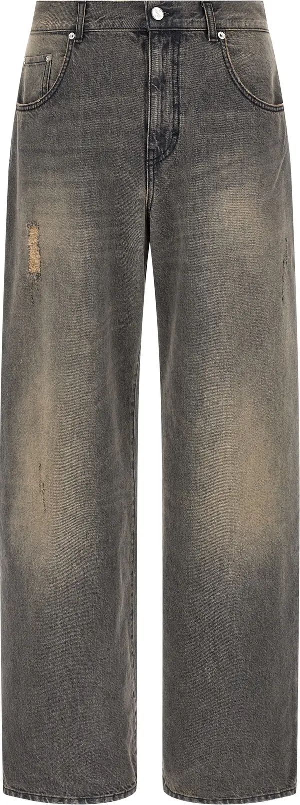 Black Cotton Jeans Denim