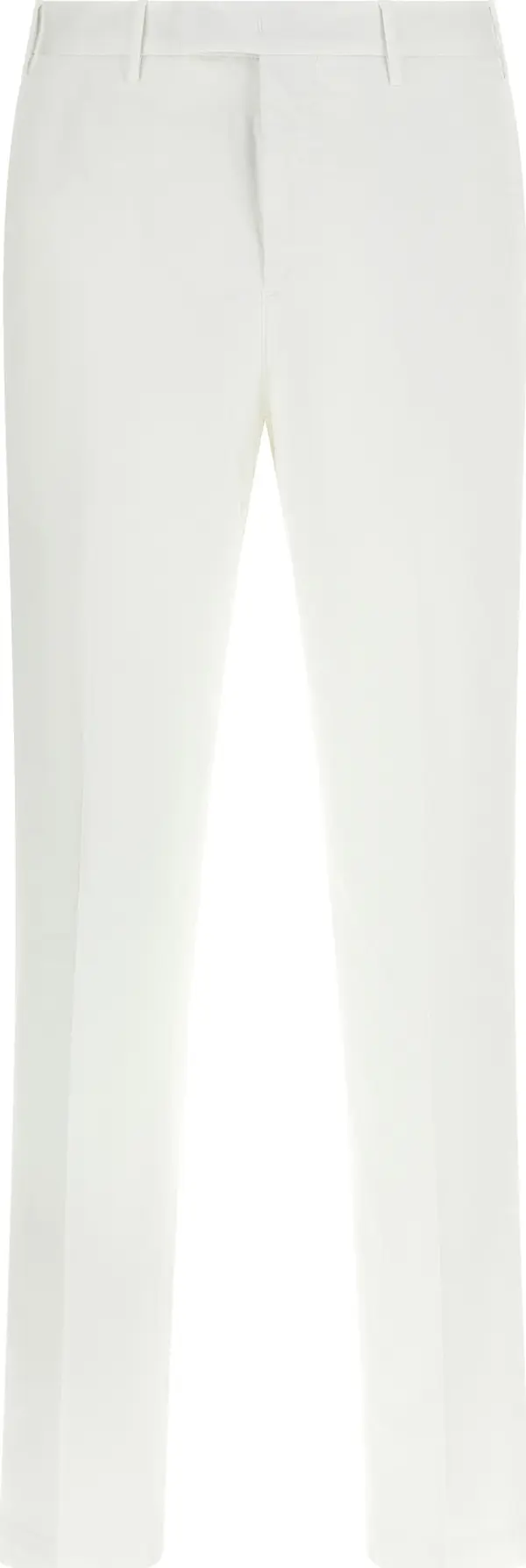 White Cotton Dress Pants
