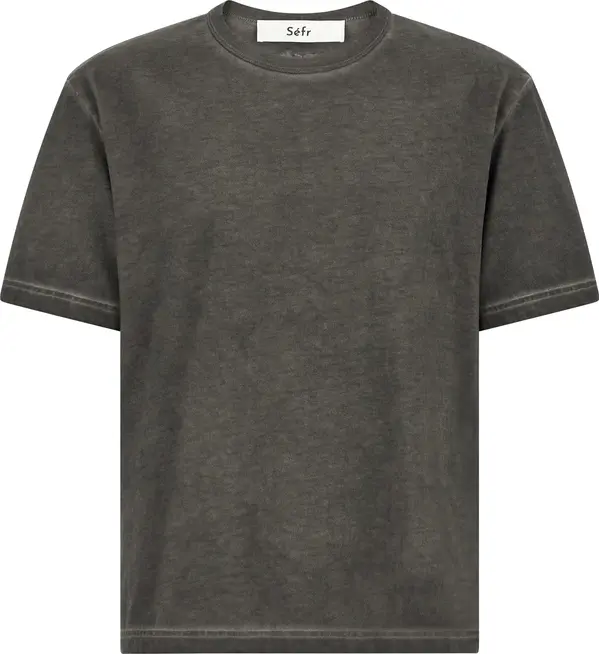 Gray Cotton T-Shirt