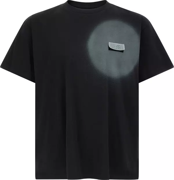 Black Cotton T-Shirt