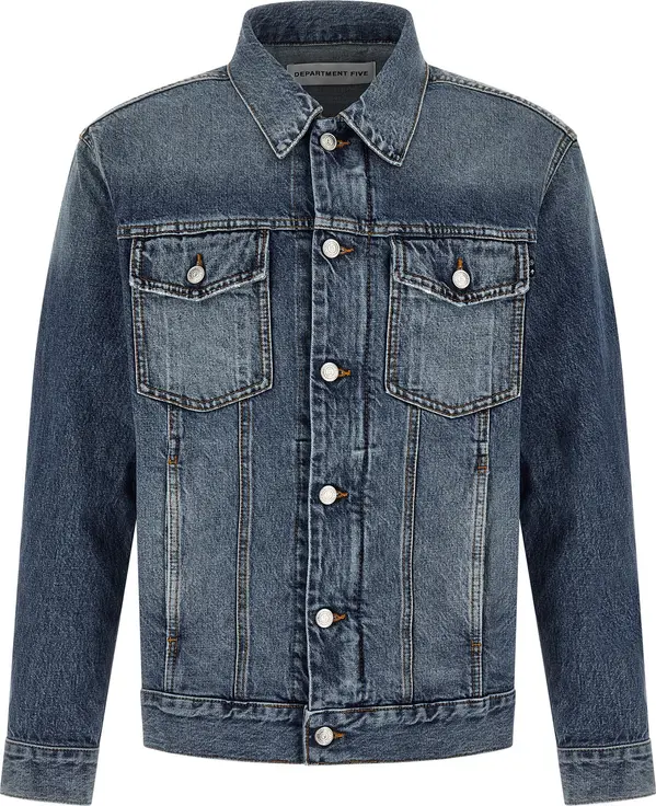 Blue Cotton Denim Jacket