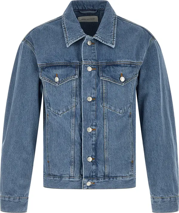 Blue Cotton Denim Jacket