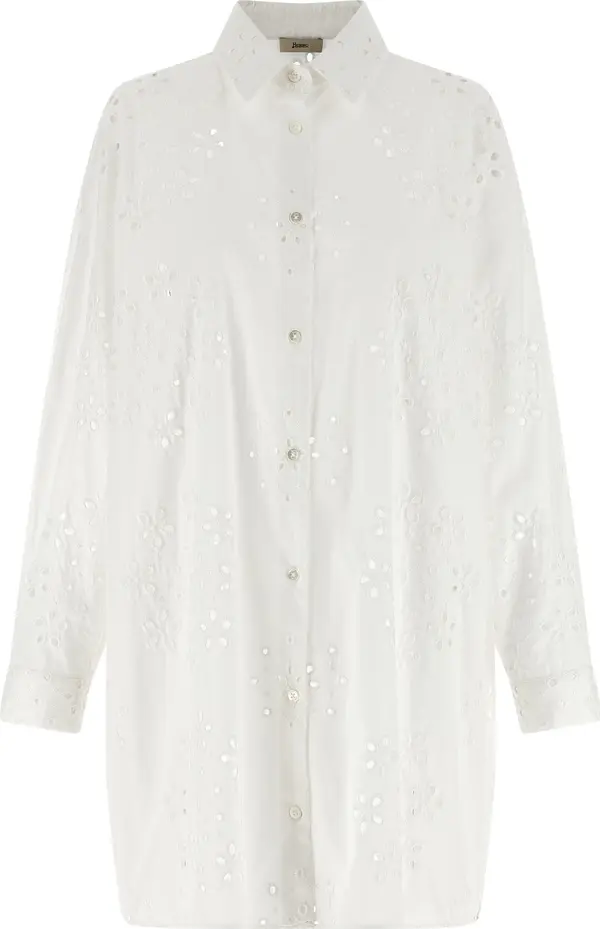 White Cotton Blouse