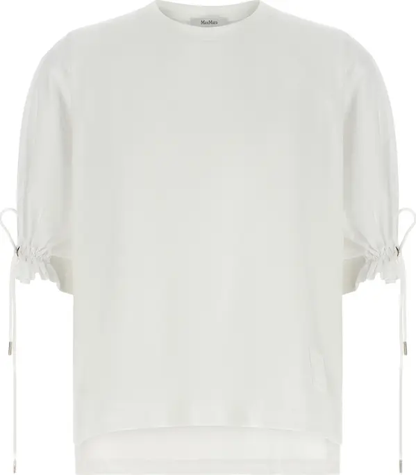 White Polyamide T-Shirt