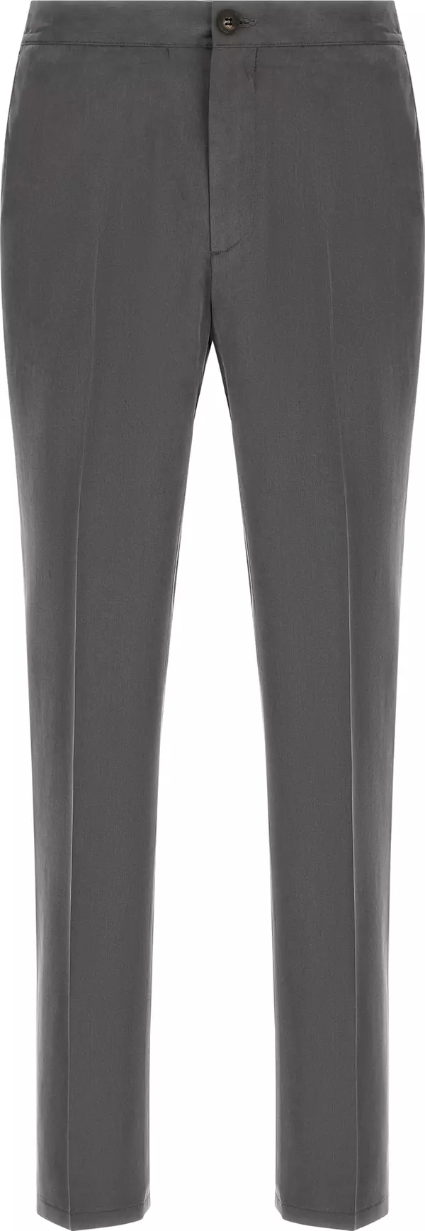 Gray Lyocell Casual Pants