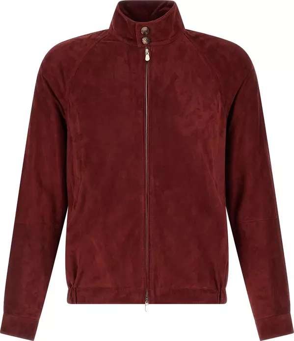 Multicolor Lamb Leather Leather Jacket
