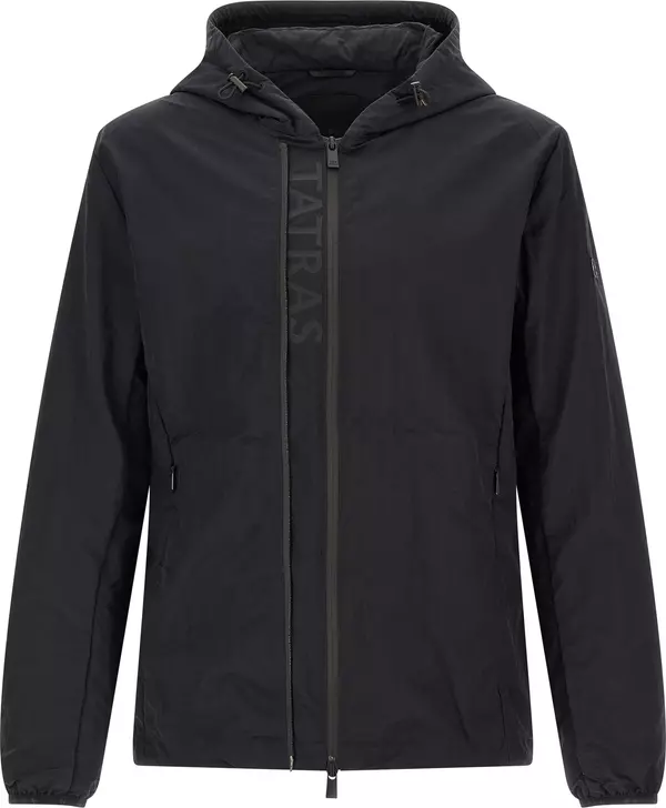 Black Nylon Shell Jacket