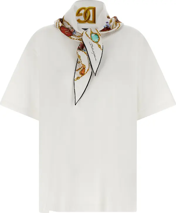 White Cotton T-Shirt