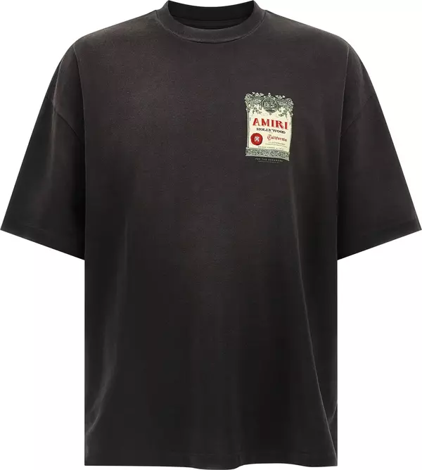 Black Cotton T-Shirt