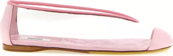 Multicolor Pvc Ballet Flats