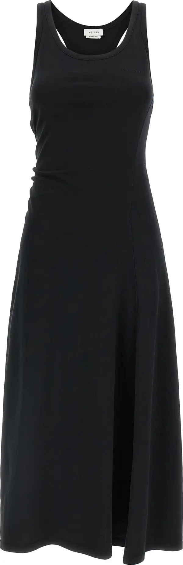 Black Cotton Long Dress