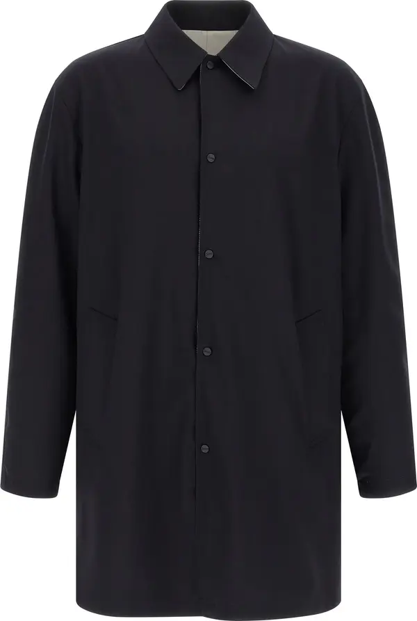Multicolor Polyester Coat