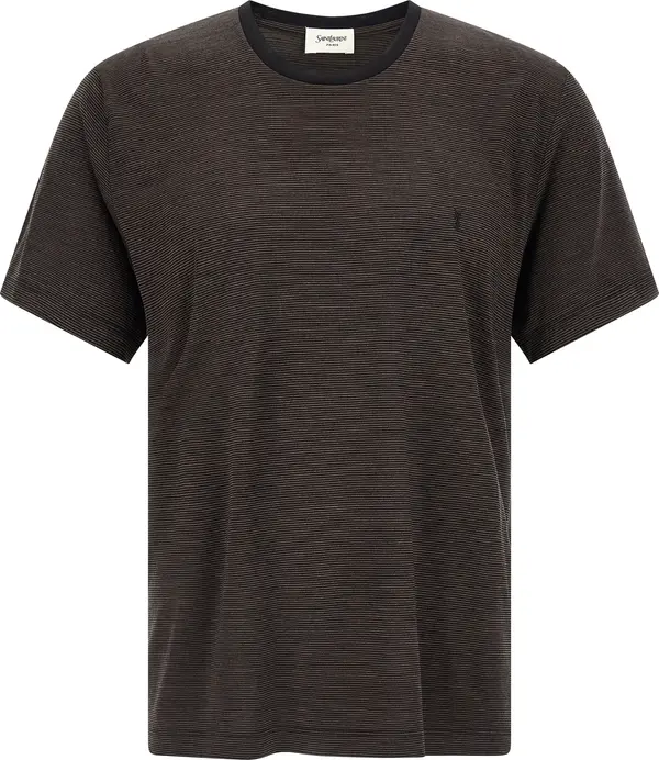 Brown Wool T-Shirt