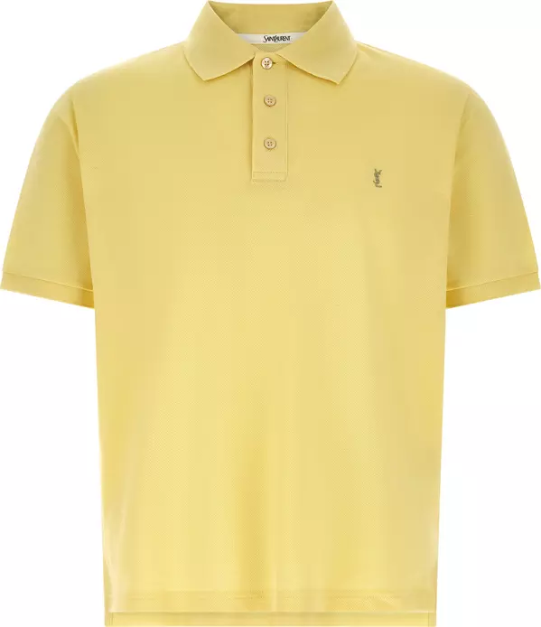 Bicolor Cotton Polo Shirt