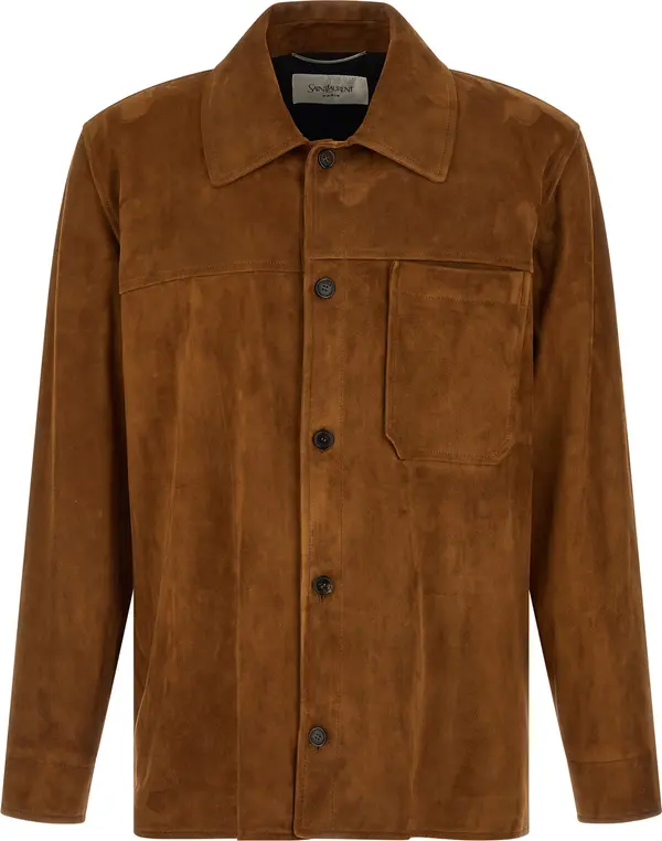 Brown Lamb Leather Leather Jacket