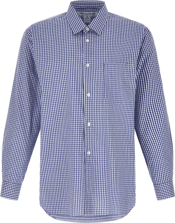 Blue Cotton Blouse