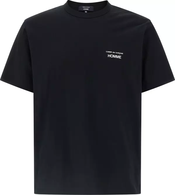 Black Cotton T-Shirt