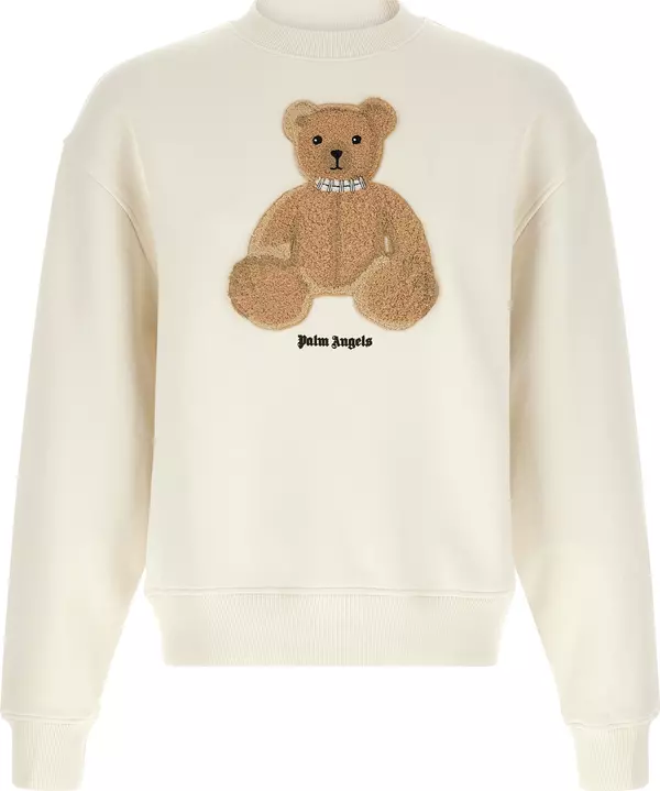 White Cotton Sweatshirt