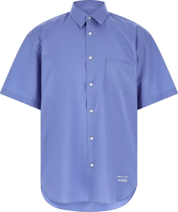 Blue Cotton Blouse