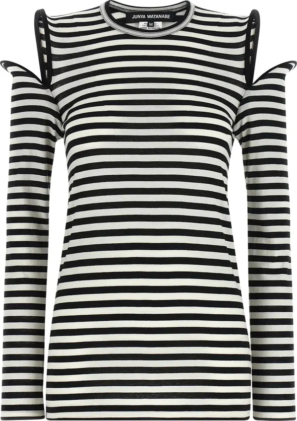 Bicolor Cotton T-Shirt
