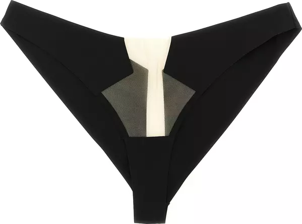 Black Nylon Briefs
